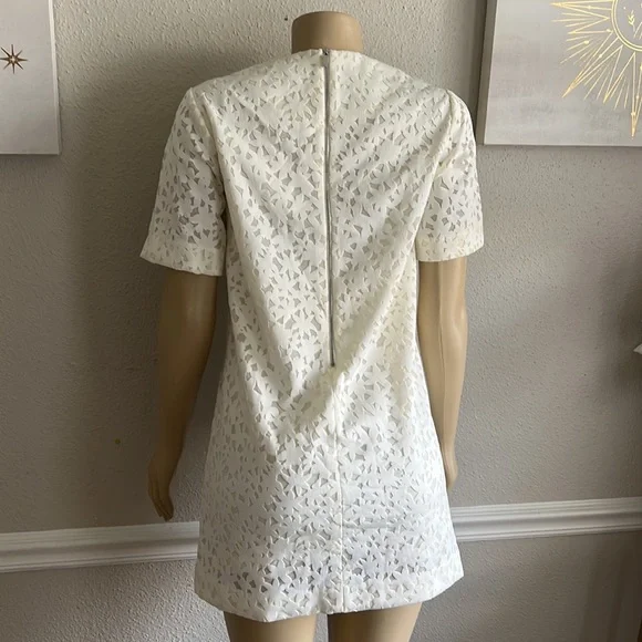 Elizabeth and James Chelle Laser Cut Lace Shift Dress Size S - Picture 4 of 7